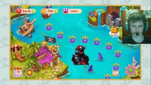 тёмный рыцарь начал проходить сокровища пиратов и прошёл 13ур. и победил боса. 1 серия.