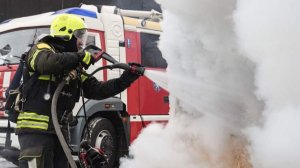 В подмосковных Горках Ленинских произошел пожар в конюшне