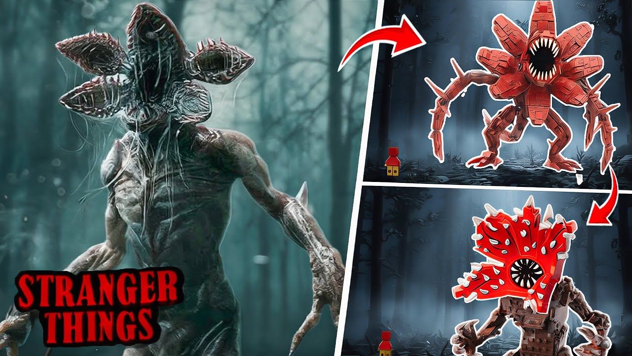 Лего «Очень странные дела 5» я собрал Демогоргона за 100 дней. Хардкорный эволюционировавший монстр смотреть онлайн