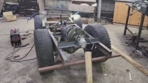 Мини погрузчик, что сделал нового, процесс идет