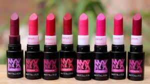 NYX - обзор матовых помады