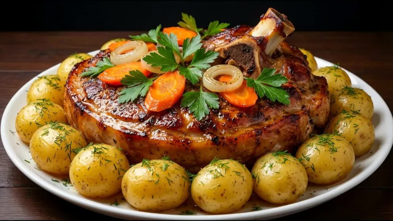 ГОСТИ СМЕТАЮТ СО СТОЛА ЗА МИНУТУ. Готовлю это мясо на каждый праздник! Мясо по старинному рецепту. смотреть онлайн