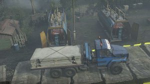 Доставить на ферму. Бетонная плита