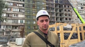 В Мариуполе продолжается восстановление многоквартирного дома благодаря Санкт-Петербургу