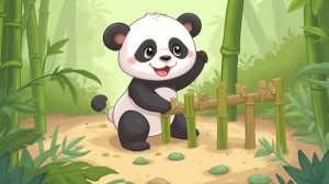 Японская скороговорка про панду и плетень.