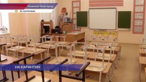 Четыре школы Нижегородской области закрыли на карантин полностью