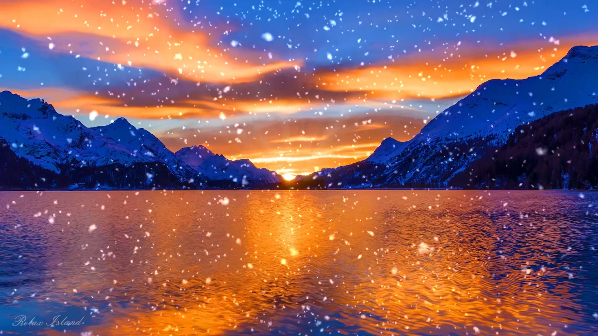 ❄️ ОЧЕНЬ КРАСИВАЯ РАССЛАБЛЯЮЩАЯ МУЗЫКА ДЛЯ ДУШИ 🎵 ЗИМНЯЯ ЗАКАТНАЯ УСПОКАИВАЮЩАЯ МУЗЫКА ДЛЯ СНА смотреть онлайн