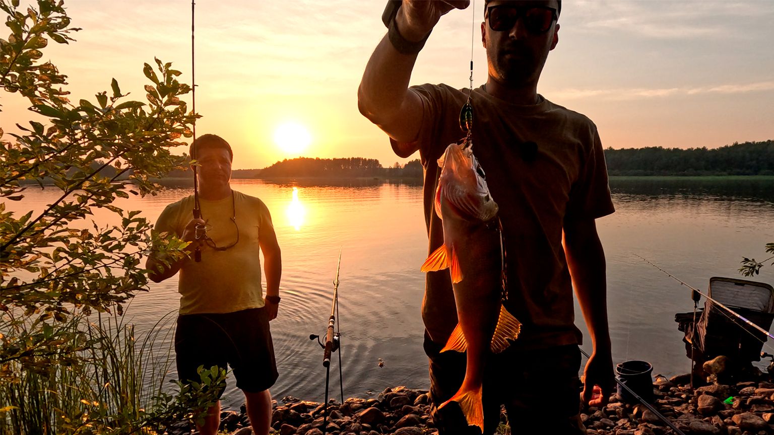 Рыбалка с ночевкой. Выезд на 3 дня на любимый остров смотреть онлайн
