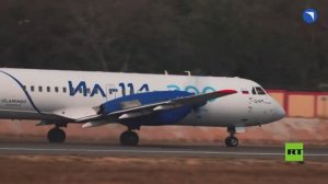 طائرة روسية "إيل-114-300" محلية الصنع تنفذ أول تحليق خارج روسيا