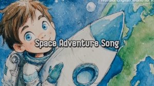 Песенка про КОСМОС на английском для детей Space Adventure Song | Учим слова легко и весело!