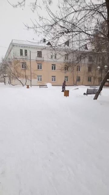 ✨Зимний Курган🌨️ прогулка по улице Красина🚶 #город #city #прогулка #walk #улица смотреть онлайн