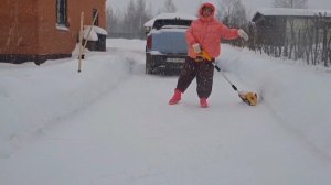 Бальные танцы с лопатой!!!