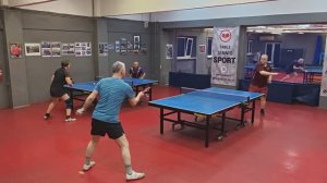 Денисов А. (581) - Халаджиев П. (614) настольный теннис 27.01 Малиновый 400+ турнир СПб