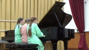 И. С. Бах. Сицилиана. Трушина Софья, Коврижкина Ксения, Кислова Екатерина.