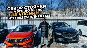 ‼️ОБЗОР СТОЯНКИ‼️ АВТО ДО 160 ЛС ИЗ ЯПОНИИ‼️ЧТО ВЕЗЕМ КЛИЕНТАМ⁉️