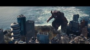 Галактус вызывает мощное цунами в Нью Йорке. «Великолепная четверка» (2025).