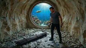 Этот человек построил ТАЙНЫЙ ДОМ в ПОДВОДНОЙ ПЕЩЕРЕ