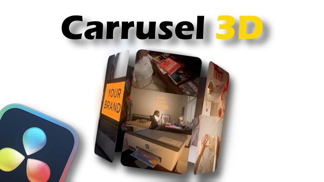 Cómo Crear una Animación de Carrusel 3D en DaVinci Resolve (Paso a Paso) смотреть онлайн
