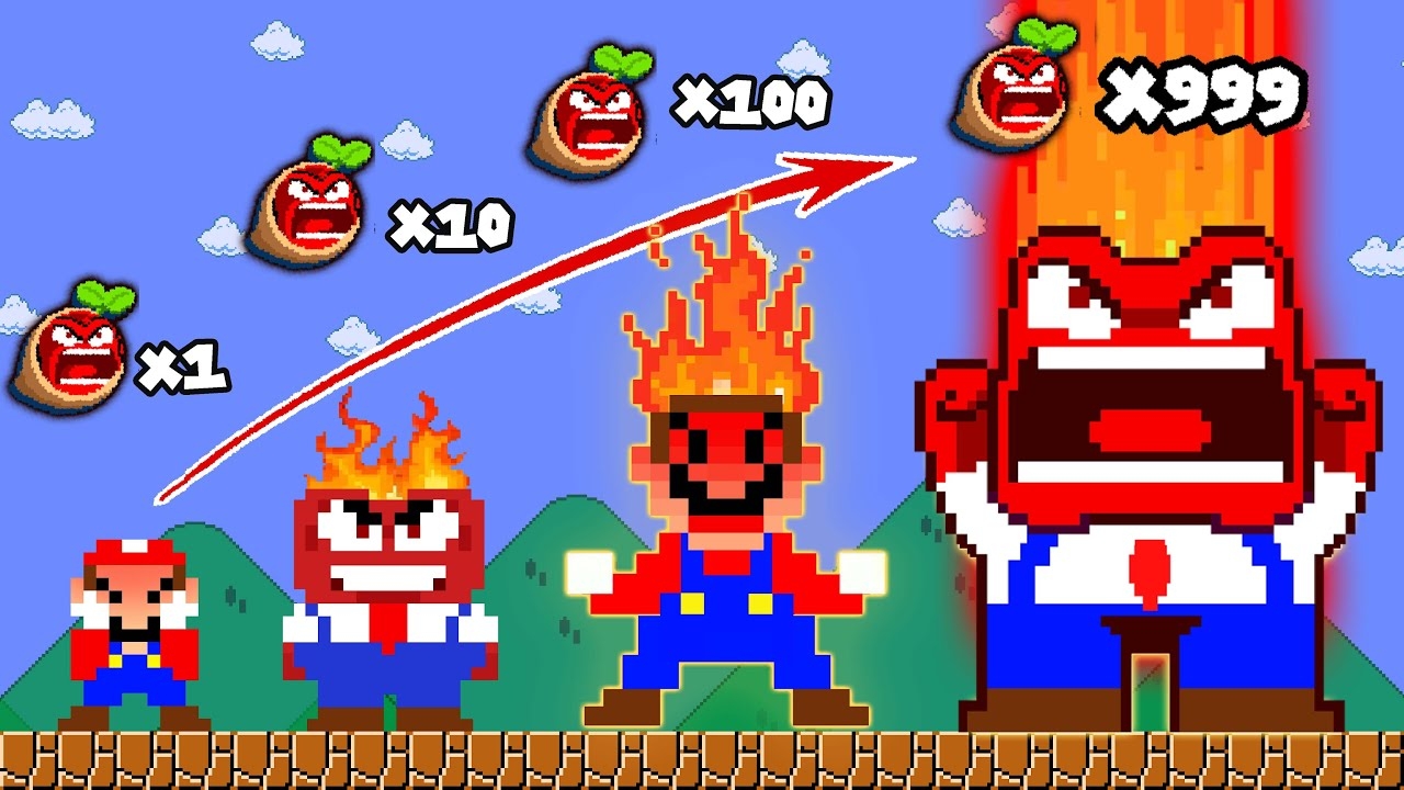 🤬Марио получает силу через ярость? Он же может разрушить весь мир! смотреть онлайн