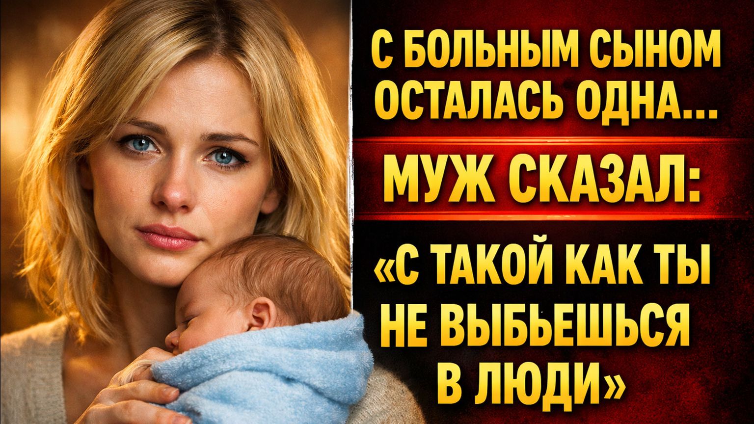 Она выносила чужого ребёнка, чтобы спасти своего... То, что случилось потом, не ожидал НИКТО смотреть онлайн