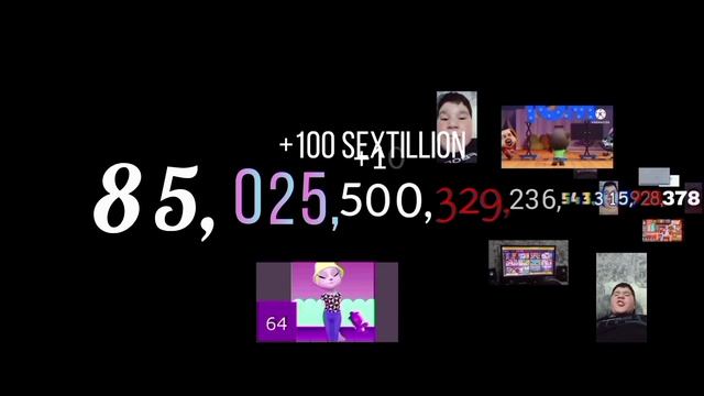 Числа от 1 до октиллион смотреть онлайн