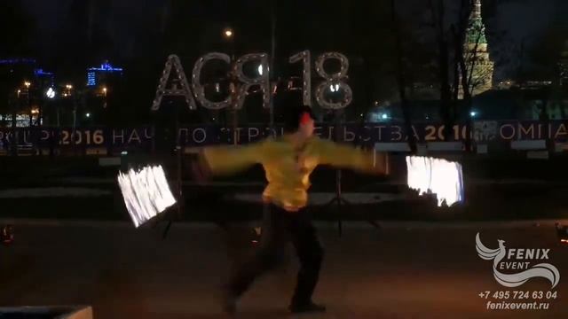 Заказать фаер шоу на праздник, масленицу, юбилей и свадьбу - огненное шоу в русском стиле в Москве смотреть онлайн