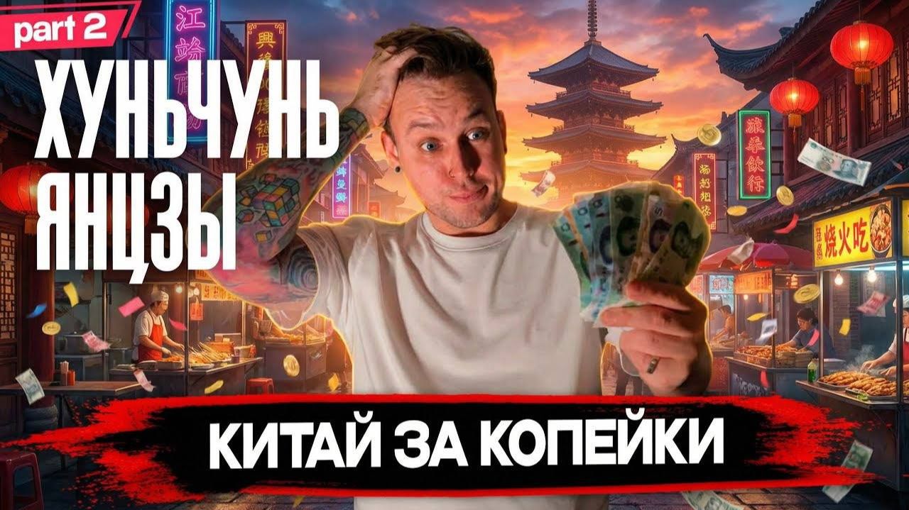 Янцзы - ЧТО ПОСМОТРЕТЬ? КИТАЙ ЗА КОПЕЙКИ (часть 2) смотреть онлайн
