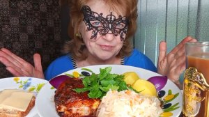 МУКБАНГ Домашняя ПАСТРОМА по Вашим ПРОСЬБАМ! ШОК! Хозяйка ЖРЁТ,Собака ЖДЁТ!