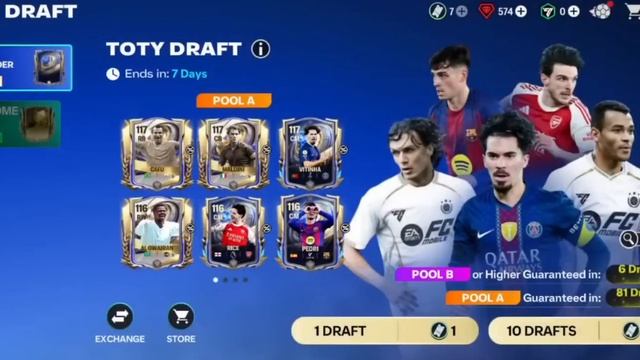 TOTY Полузащита! Крутим Draft)))Fc 26 Mobile смотреть онлайн