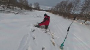 Первая рыбалка в 2026 году. Глухозимье #5