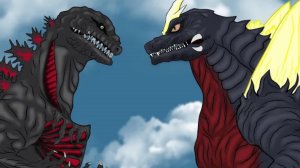 Шин Годзилла Против Космо Годзиллы