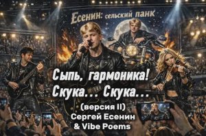 Сыпь, гармоника! Скука… Скука… (версия II) Сергей Есенин & Vibe Poems