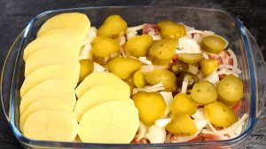 Все в ШОКЕ от такой ВКУСНОТЫ! Съедят за минуту! Вкусный рецепт на ужин из простых продуктов!