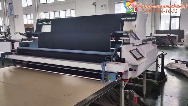 Автоматическая настилочная машина смотреть онлайн