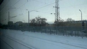 Прибытие на станцию Дзержинск  на пригородном ЭД9М-1026 "Ковров-Н.Новгород"