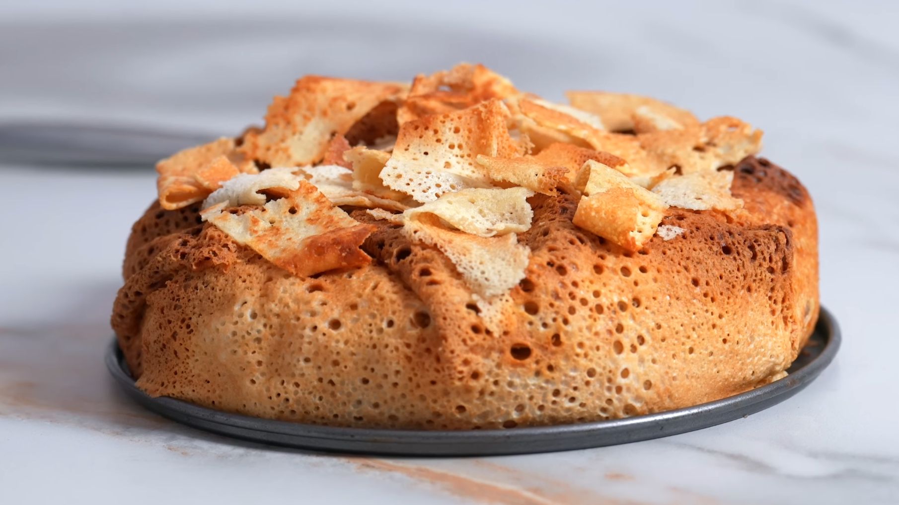 Курник из блинов с курицей и грибами - рецепт на Eda.video смотреть онлайн