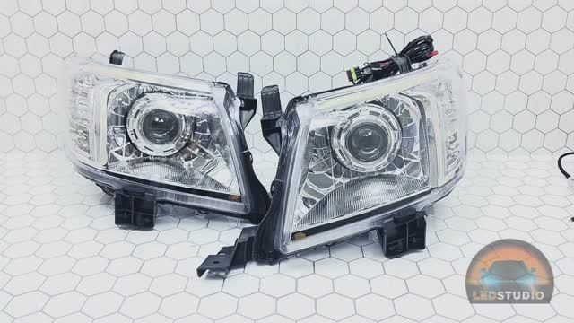 Тойота Хайлюкс светодиодные фары смотреть онлайн