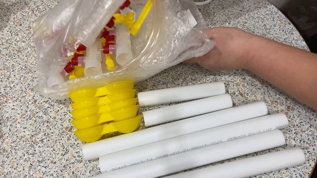 Комплект ниппельного поения Птичий двор. Распаковка смотреть онлайн