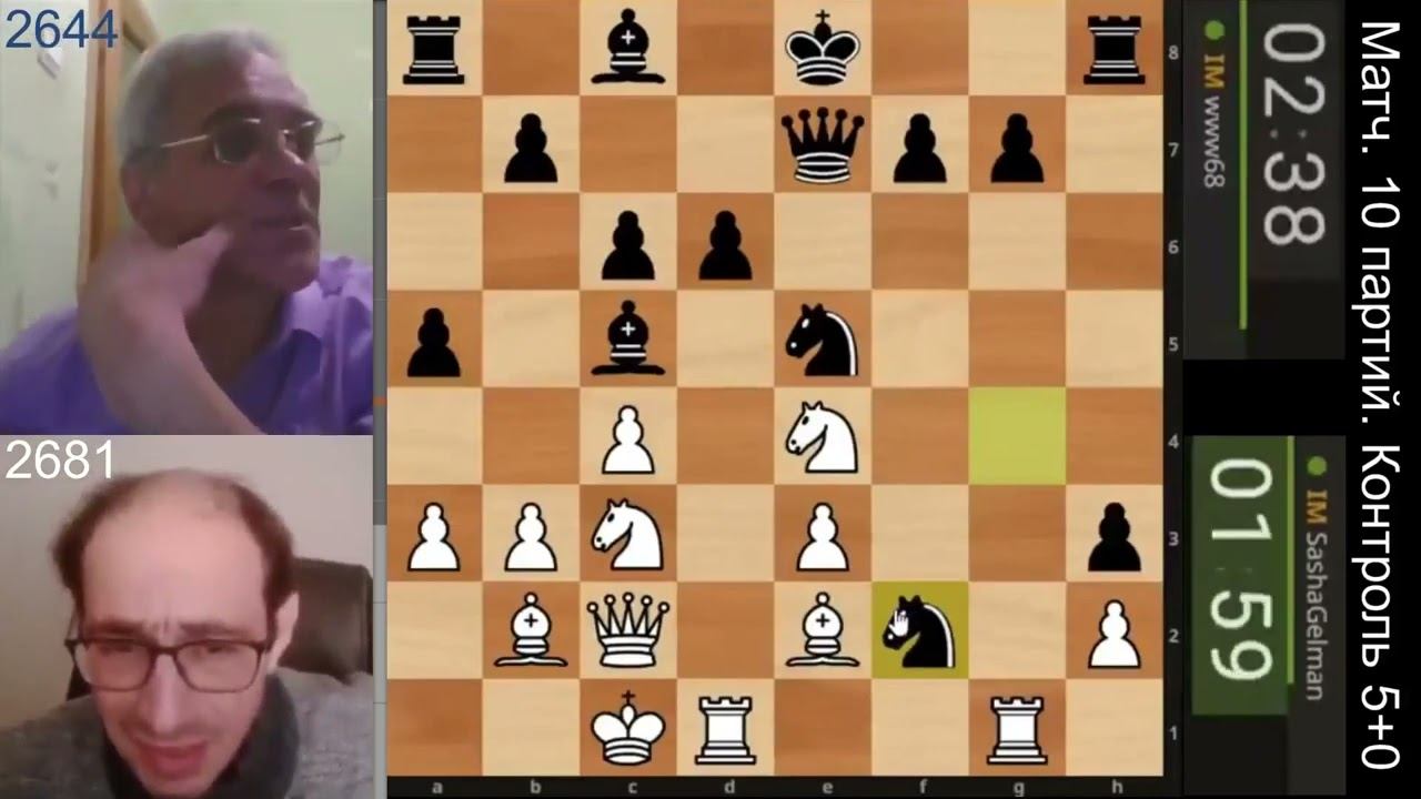 Это повергло в шок Александр Дмитрий Щукин - Шура Гельман. Партия №8 смотреть онлайн