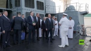 رئيس مجلس الشؤون البحرية الروسي يصل إلى مسقط