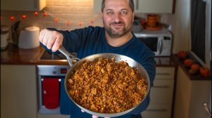 Гречневая каша с мясом.