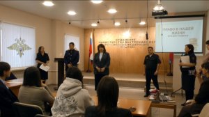 Полицейские познакомили ольских школьников со спецификой службы в органах внутренних дел