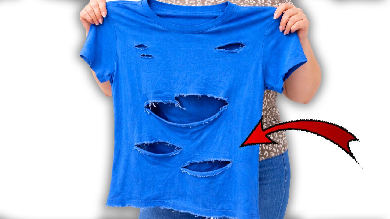🔥💡 Что можно сделать из старой футболки за 5 минут — ГЕНИАЛЬНО! смотреть онлайн