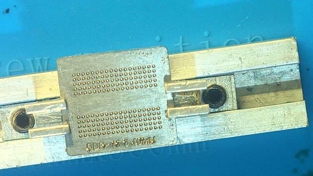 Реболл памяти с помощью паяльной пасты смотреть онлайн