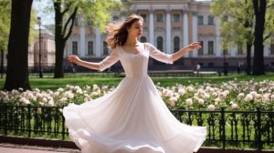 Город в зелёных серёжках