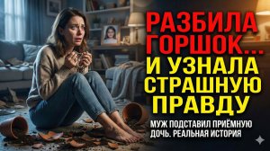 Взявшись за уборку, уронила горшок… Увидев ЭТО в земле, не поверила своим глазам