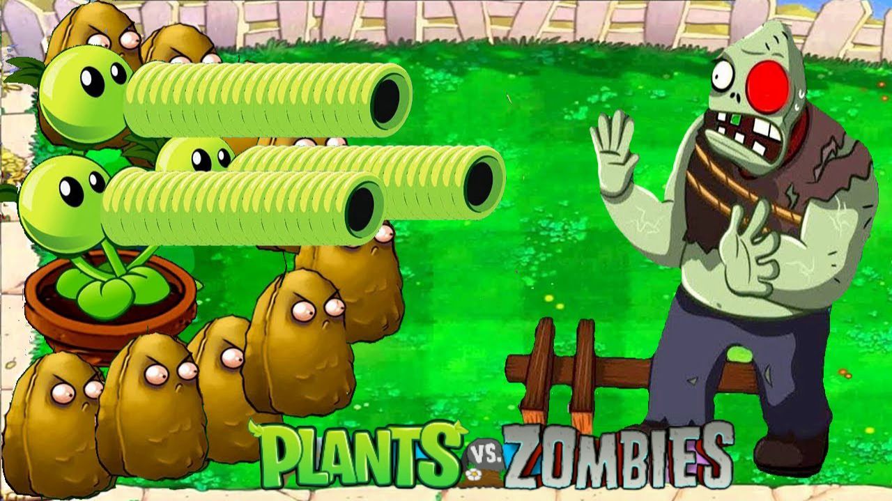 Зомби против растений! Plants vs Zombies ПвЗ PvZ Растения против Зомби смотреть онлайн