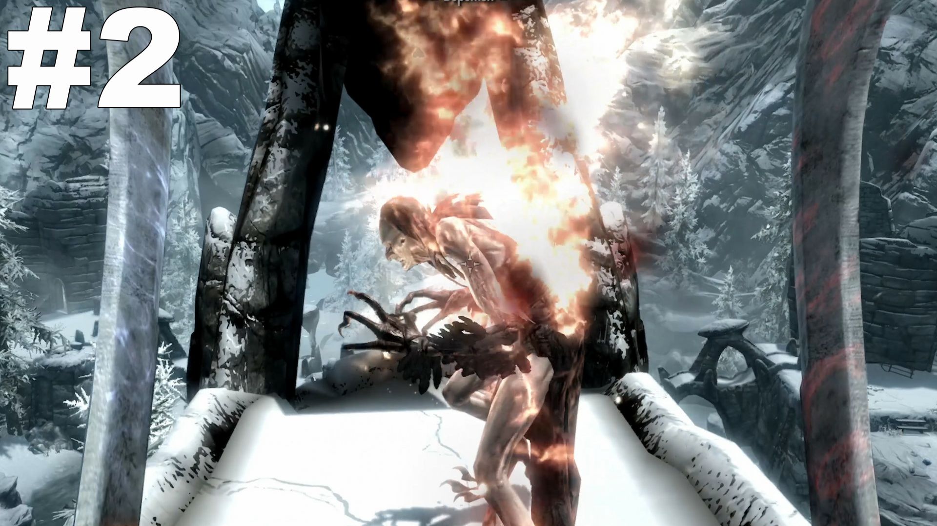 ▶The Elder Scrolls V: Skyrim. Найти Слово Силы(Ведьмино гнездо). Финал. #2 смотреть онлайн