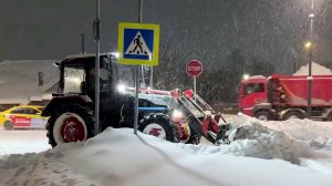 Синоптики прогнозируют окончание снегопадов в Москве только к концу рабочей недели.