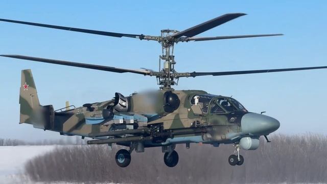 Вертолёт "Ка-52М" Зимний вылет смотреть онлайн